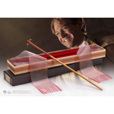 NOBLE COLLECTIONS HARRY POTTER GILDEROY ALLOCK WAND REPLICA