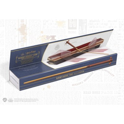 HARRY POTTER GILDEROY ALLOCK WAND BACCHETTA REPLICA NOBLE COLLECTIONS