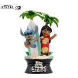 LILO AND STITCH SURFBOARD SG+ FIGURE STATUA ABYSTYLE