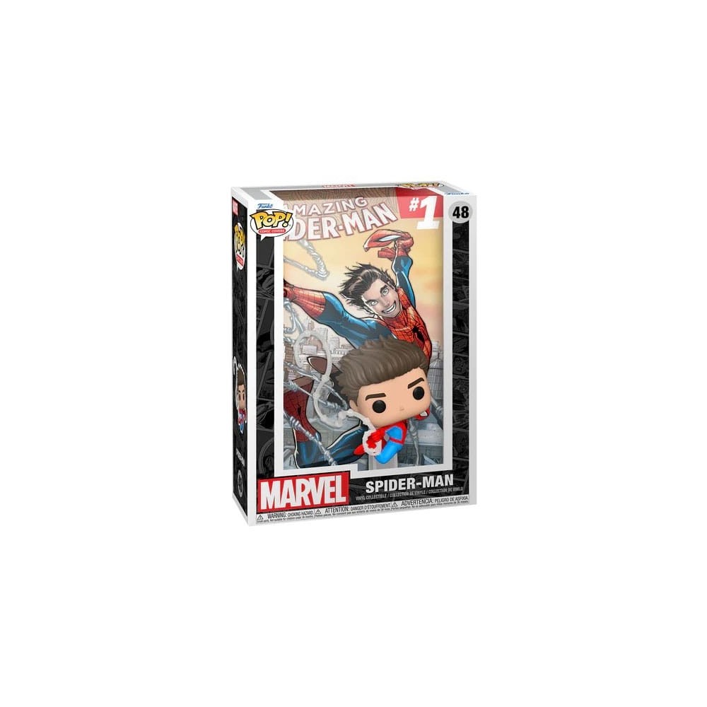 FUNKO POP! COMIC COVERS MARVEL THE AMAZING SPIDER-MAN 1 BOBBLE HEAD FIGURE FUNKO