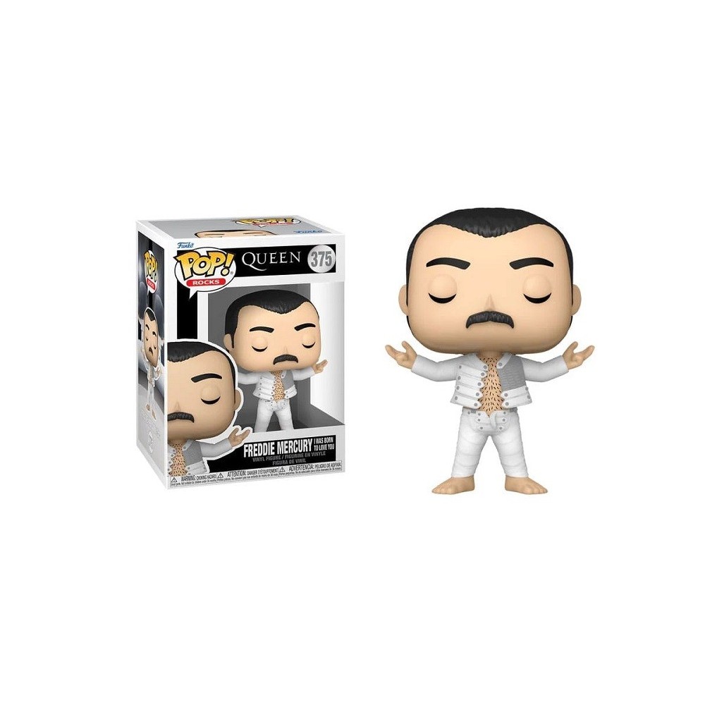 FUNKO FUNKO POP! QUEEN FREDDIE MERCURY I WAS BORN TO LOVE YOU BOBBLE HEAD FIGURE
