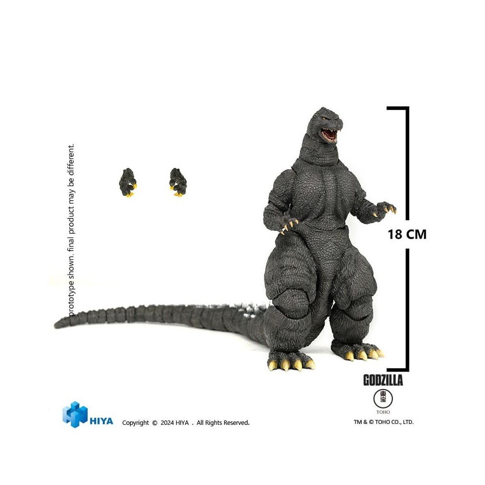 GODZILLA VS KING GHIDORAH GODZILLA HOKKAIDO ACTION FIGURE HIYA TOYS