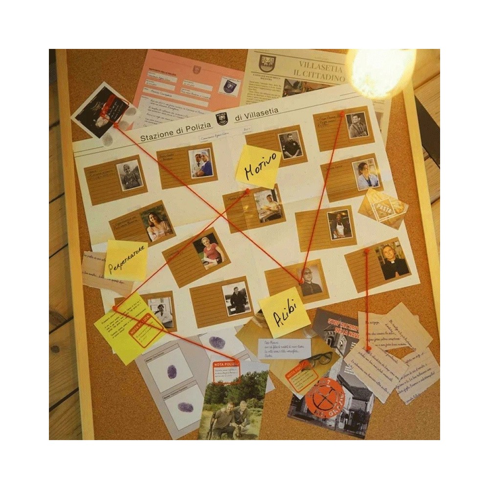 HIDDEN GAMES IL CASO DI VILLASETIA - GIOCO DA TAVOLO ITALIANO MS EDIZIONI