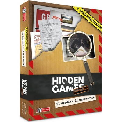 MS EDIZIONI HIDDEN GAMES IL DIADEMA DI MEZZANOTTE - ITALIAN BOARDGAME