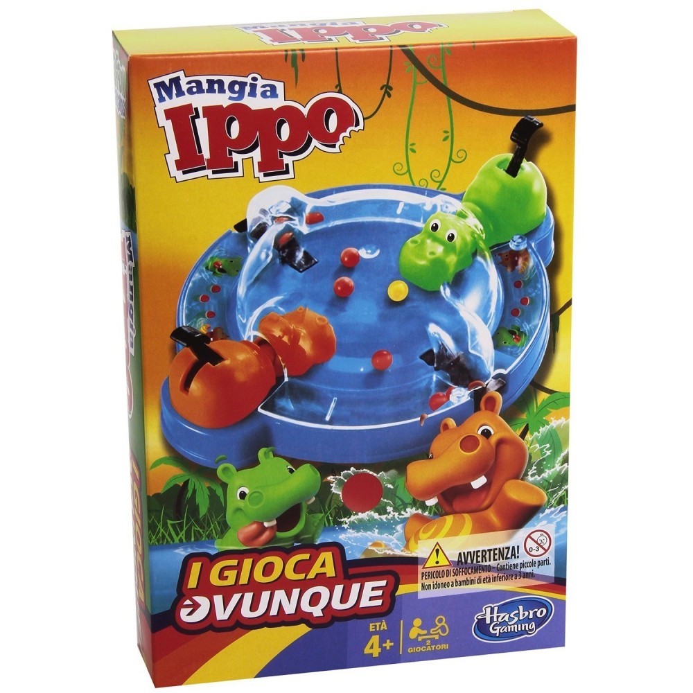 TRAVEL MANGIA IPPO GIOCO DA TAVOLO ITALIANO HASBRO