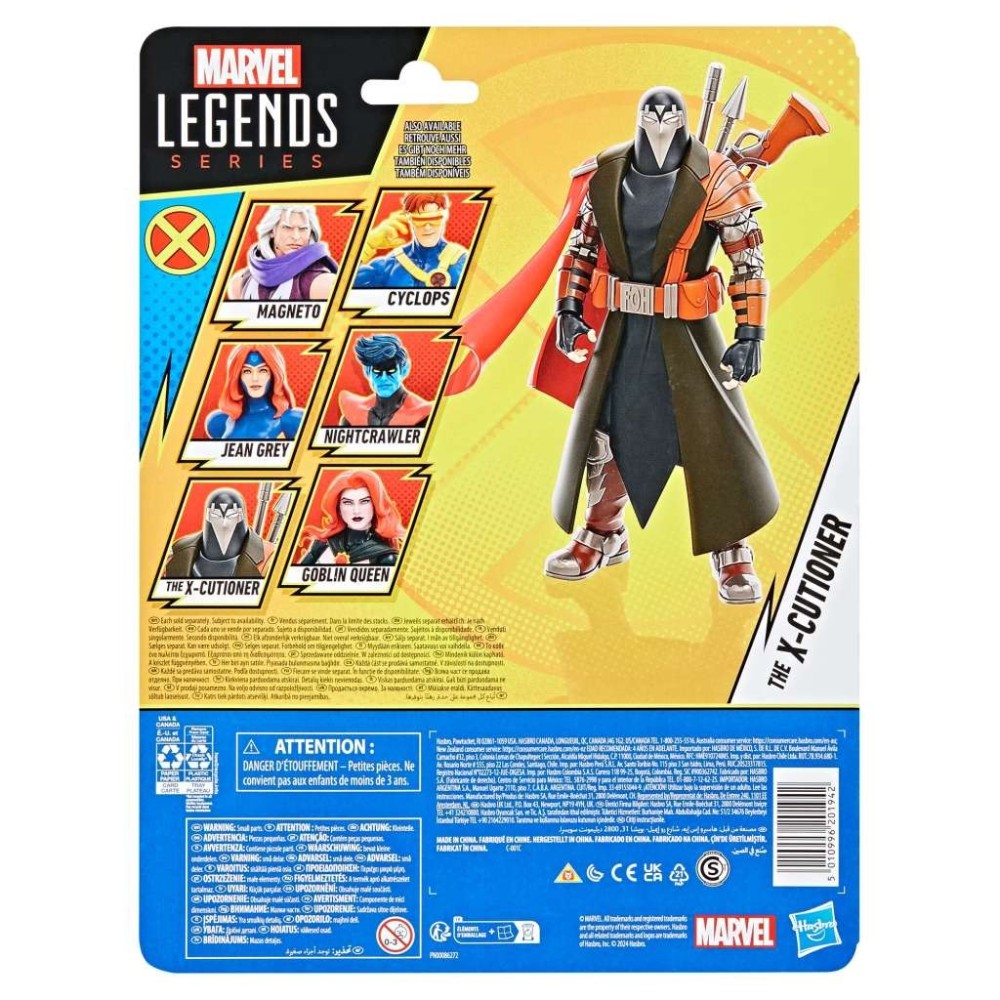 MARVEL LEGENDS X-MEN '97 THE X-CUTIONER ACTION FIGURE HASBRO