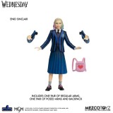 MEZCO TOYS WEDNESDAY AND ENID BOX SET 5 POINTS ACTION FIGURE