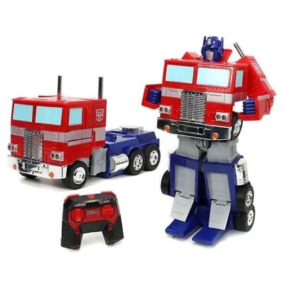 SIMBA TOYS  TRANSFORMERS G1 OPTIMUS PRIME TRANSFORMING VEHICLE RC ACTION FIGURE