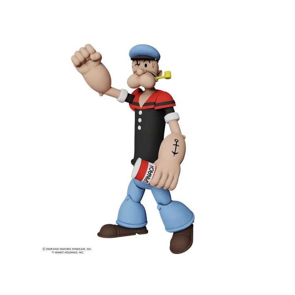 POPEYE POWER STARS POPEYE ACTION FIGURE BOSS FIGHT STUDIO