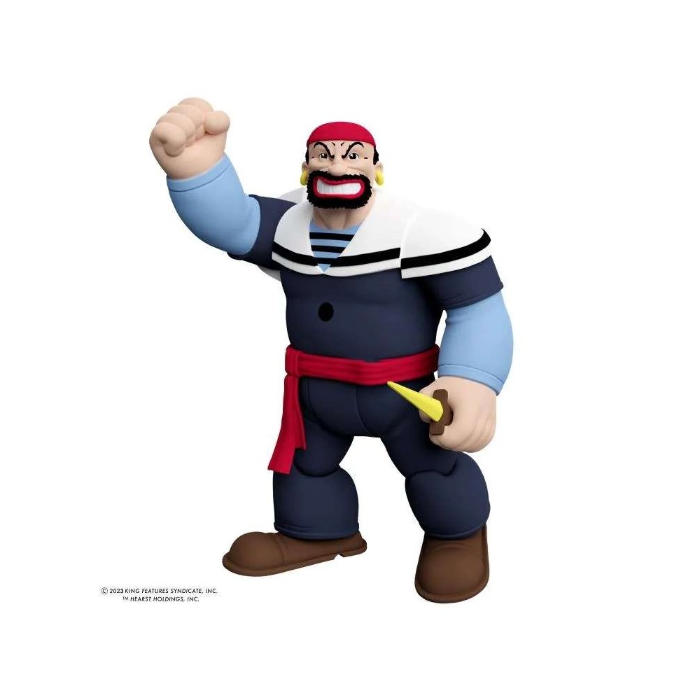 POPEYE POWER STARS BLUTO SINDBAD ACTION FIGURE BOSS FIGHT STUDIO
