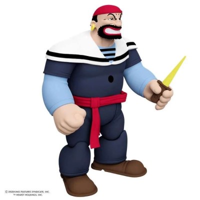 POPEYE POWER STARS BLUTO SINDBAD ACTION FIGURE BOSS FIGHT STUDIO
