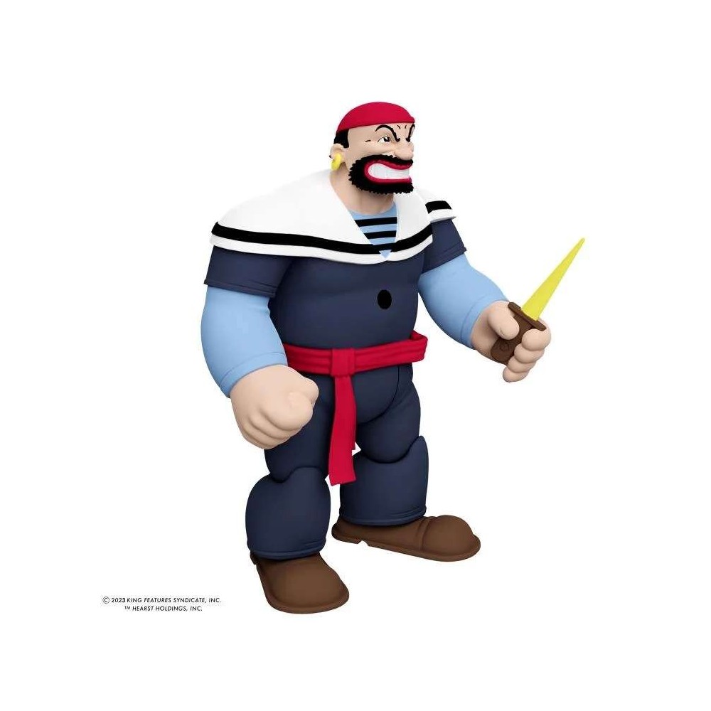 POPEYE POWER STARS BLUTO SINDBAD ACTION FIGURE BOSS FIGHT STUDIO