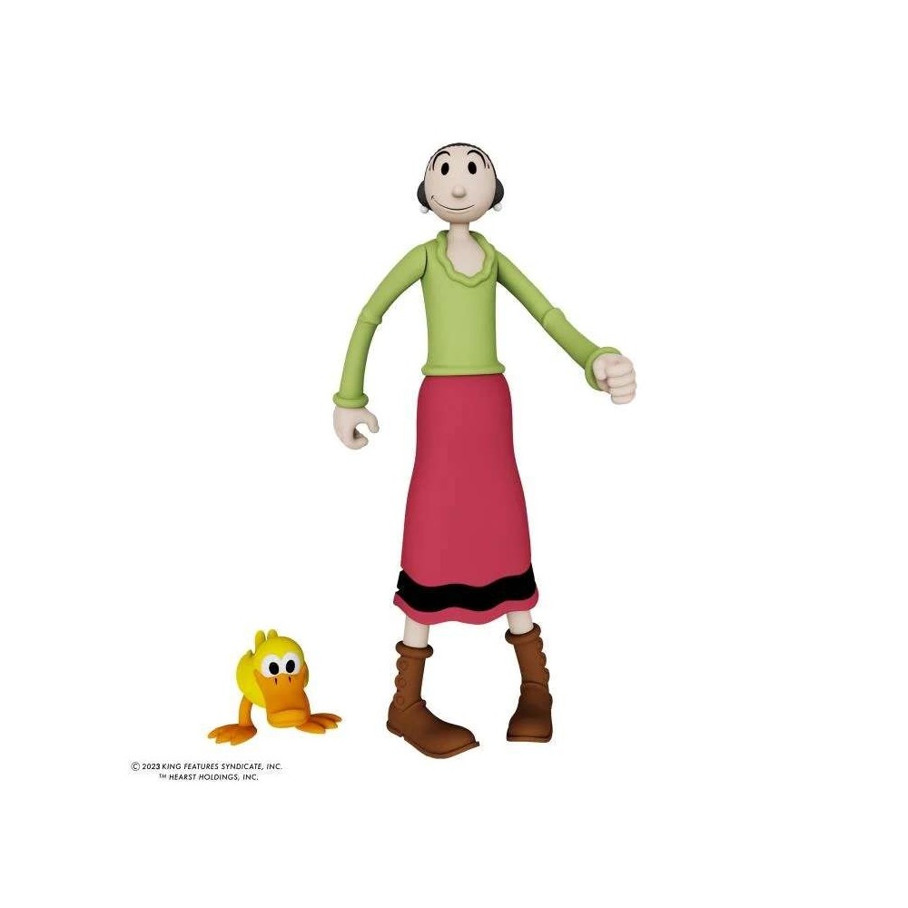 POPEYE POWER STARS OLIVE OYL ACTION FIGURE BOSS FIGHT STUDIO