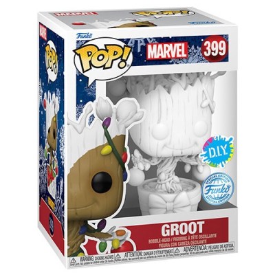 FUNKO POP! MARVEL GROOT DIY SPECIAL BOBBLE HEAD FIGURE FUNKO