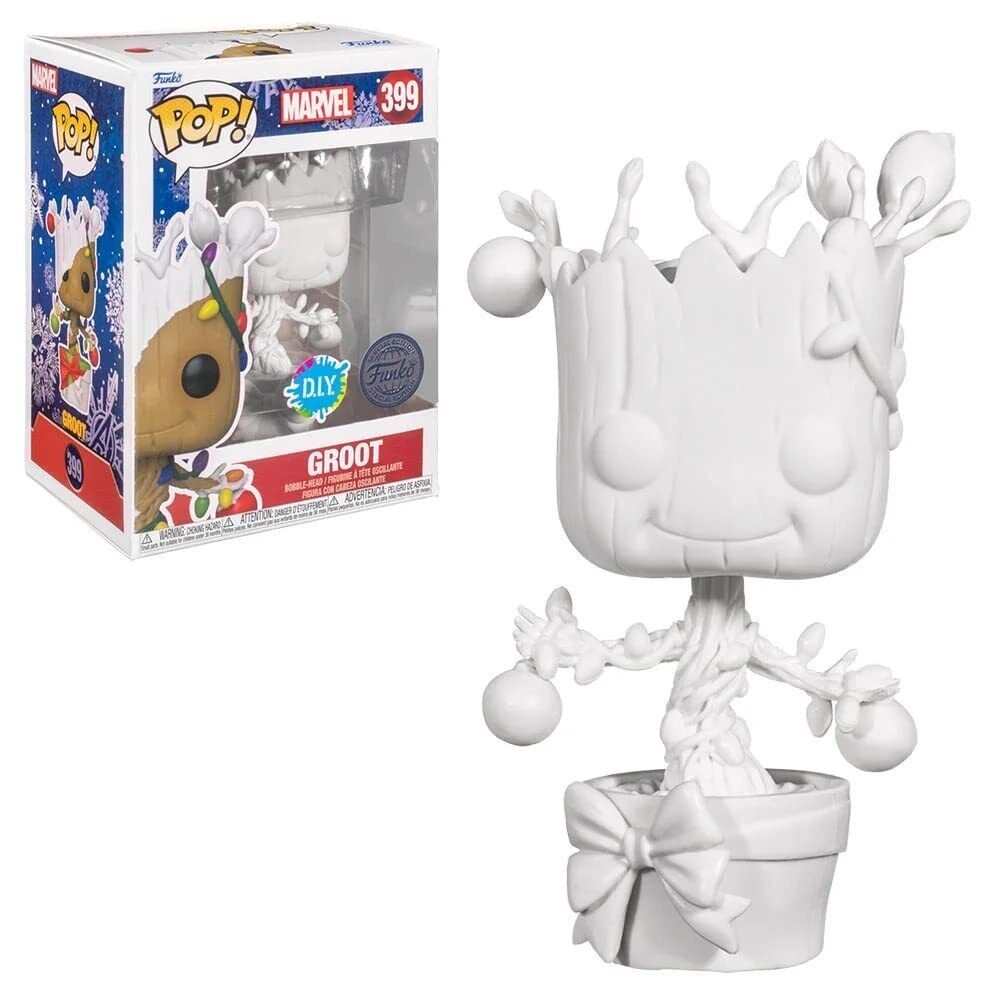 FUNKO POP! MARVEL GROOT DIY SPECIAL BOBBLE HEAD FIGURE FUNKO