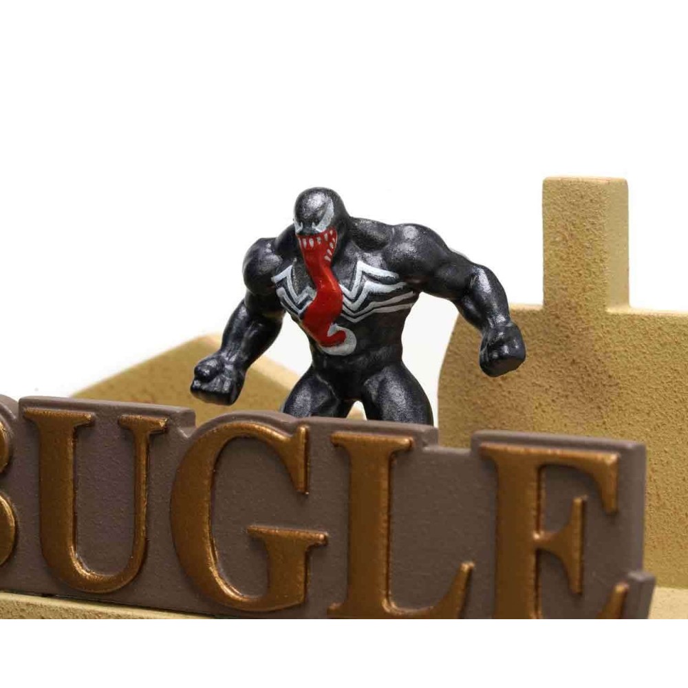 MARVEL SPIDER-MAN NANO SCENE DAILY BUGLE SET DIORAMA 10X MINI METAL FIGURES JADA TOYS