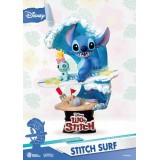 BEAST KINGDOM D-STAGE LILO AND STITCH DS-030 STITCH SURF STATUE FIGURE DIORAMA