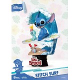 BEAST KINGDOM D-STAGE LILO AND STITCH DS-030 STITCH SURF STATUE FIGURE DIORAMA