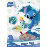 D-STAGE LILO AND STITCH DS-030 STITCH SURF STATUA FIGURE DIORAMA BEAST KINGDOM