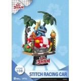 BEAST KINGDOM D-STAGE LILO AND STITCH DS-108 STITCH RACING CAR STATUE FIGURE DIORAMA