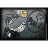 HARRY POTTER GOLDEN SNITCH METAL REPLICA DIORAMA STATUA NOBLE COLLECTIONS
