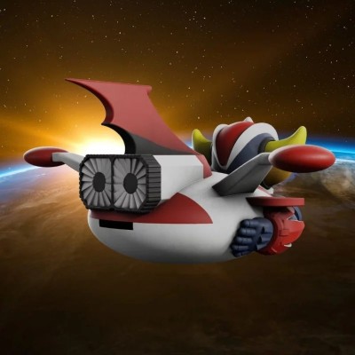 PLASTOY GRENDIZER SPAZER CHIBI MONEY BANK FIGURE