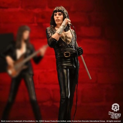 KNUCKLEBONZ ROCK ICONZ QUEEN FREDDIE MERCURY SHEER HEART ATTACK STATUE FIGURE