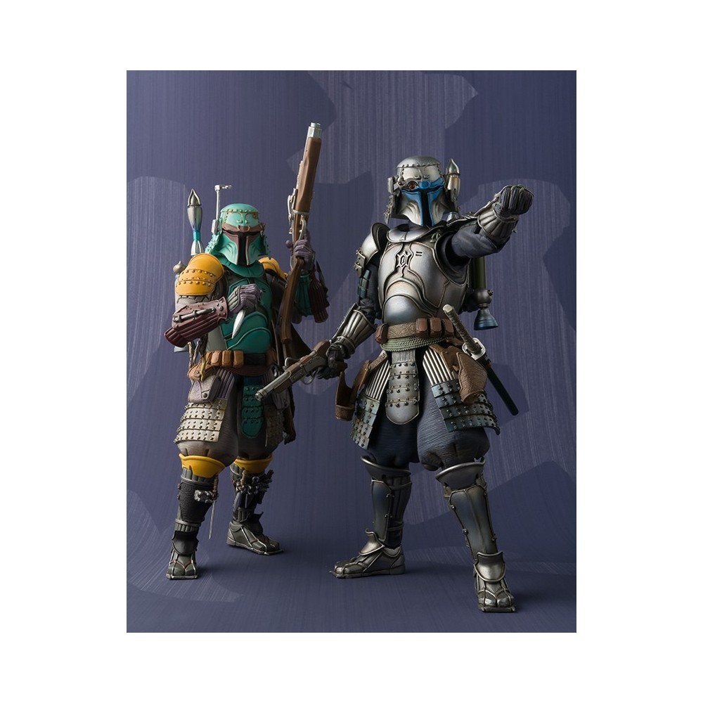 STAR WARS JANGO FETT RONIN SAMURAI ACTION FIGURE BANDAI