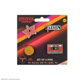 CINEREPLICAS STRANGER THINGS SEASON 1 SET OF 4 PINS
