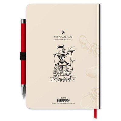GRUPO ERIK ONE PIECE NETFLIX A5 AGENDA NOTEBOOK AND PROJECTOR PEN