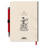 GRUPO ERIK ONE PIECE NETFLIX A5 AGENDA NOTEBOOK AND PROJECTOR PEN