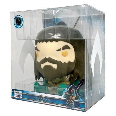 AQUAMAN CHIBI BANK SALVADANAIO FIGURE PLASTOY