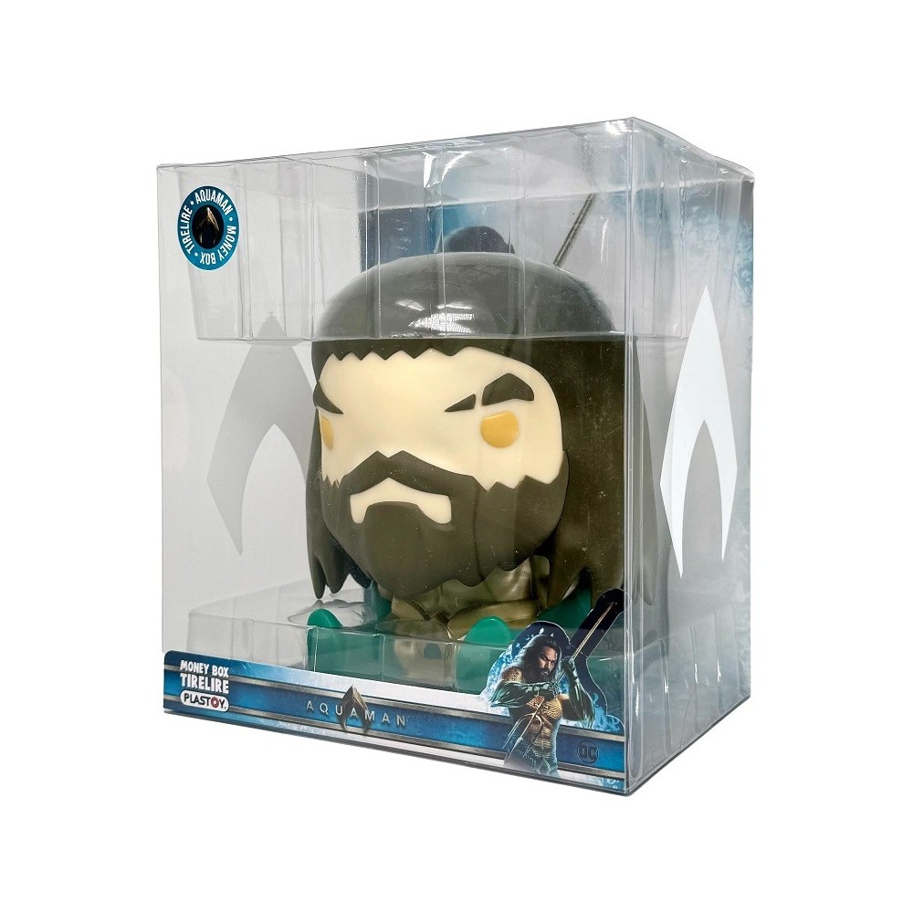 PLASTOY AQUAMAN CHIBI BANK FIGURE
