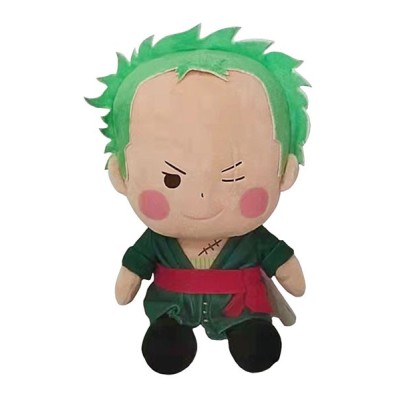 ONE PIECE - RORONOA ZORO CHIBI SERIES 25CM PELUCHE FIGURE SAKAMI MERCHANDISE