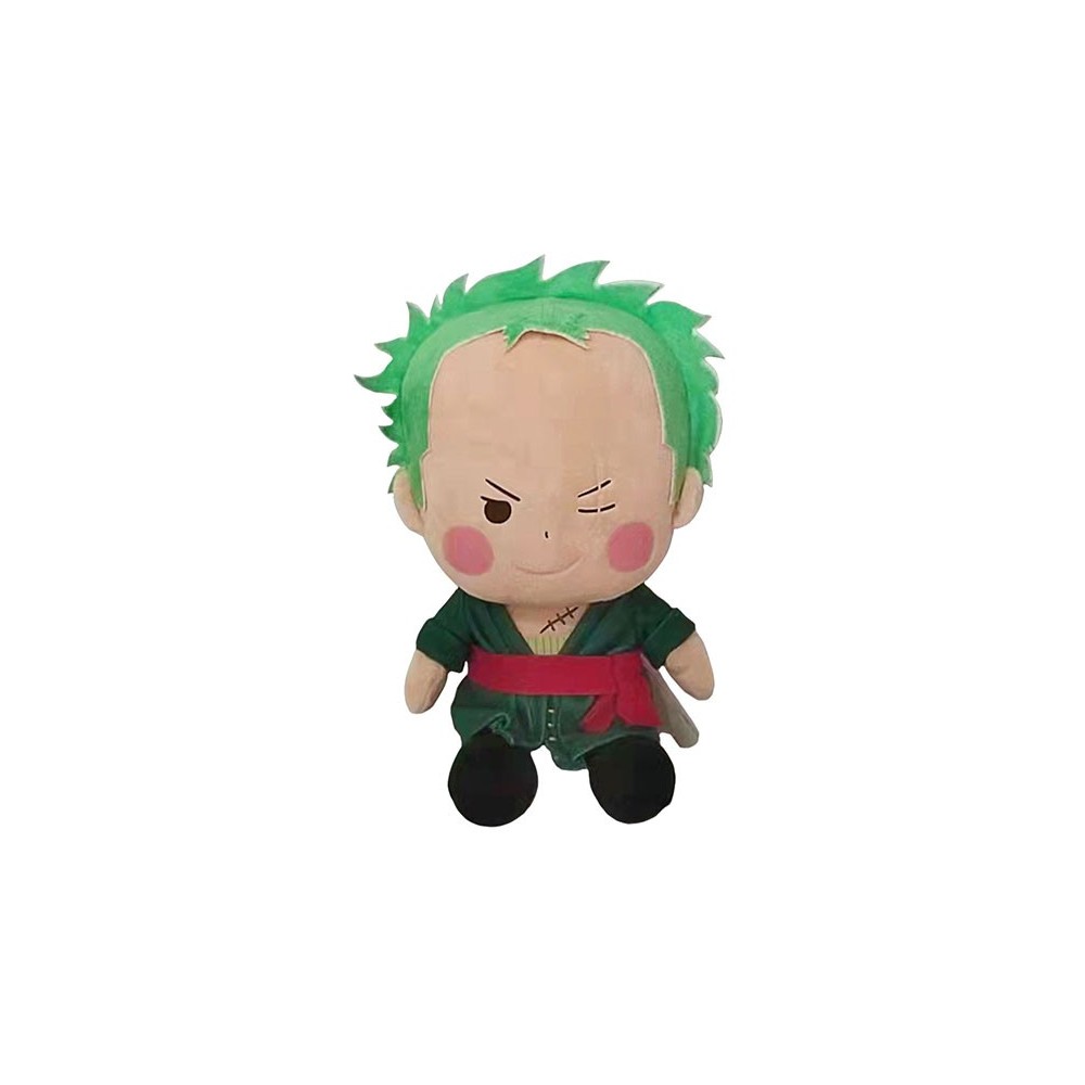 SAKAMI MERCHANDISE ONE PIECE - RORONOA ZORO CHIBI SERIES 25CM PLUSH FIGURE