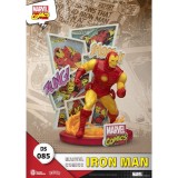 BEAST KINGDOM D-STAGE MARVEL COMICS IRON MAN STATUE FIGURE DIORAMA