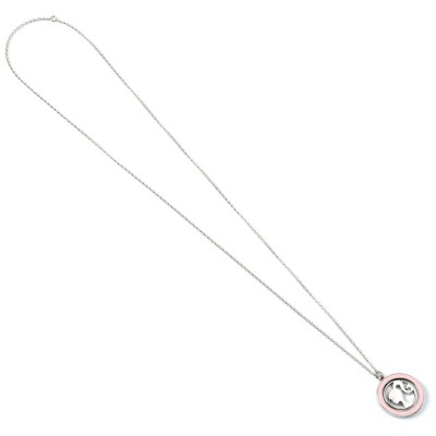 CARAT BARBIE SILHOUETTE SPINNING NECKLACE