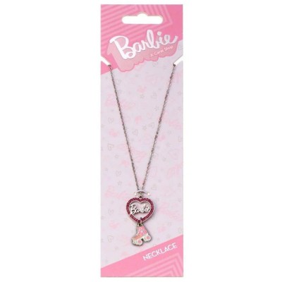 CARAT BARBIE CRYSTAL HEART ROLLER SKATE NECKLACE