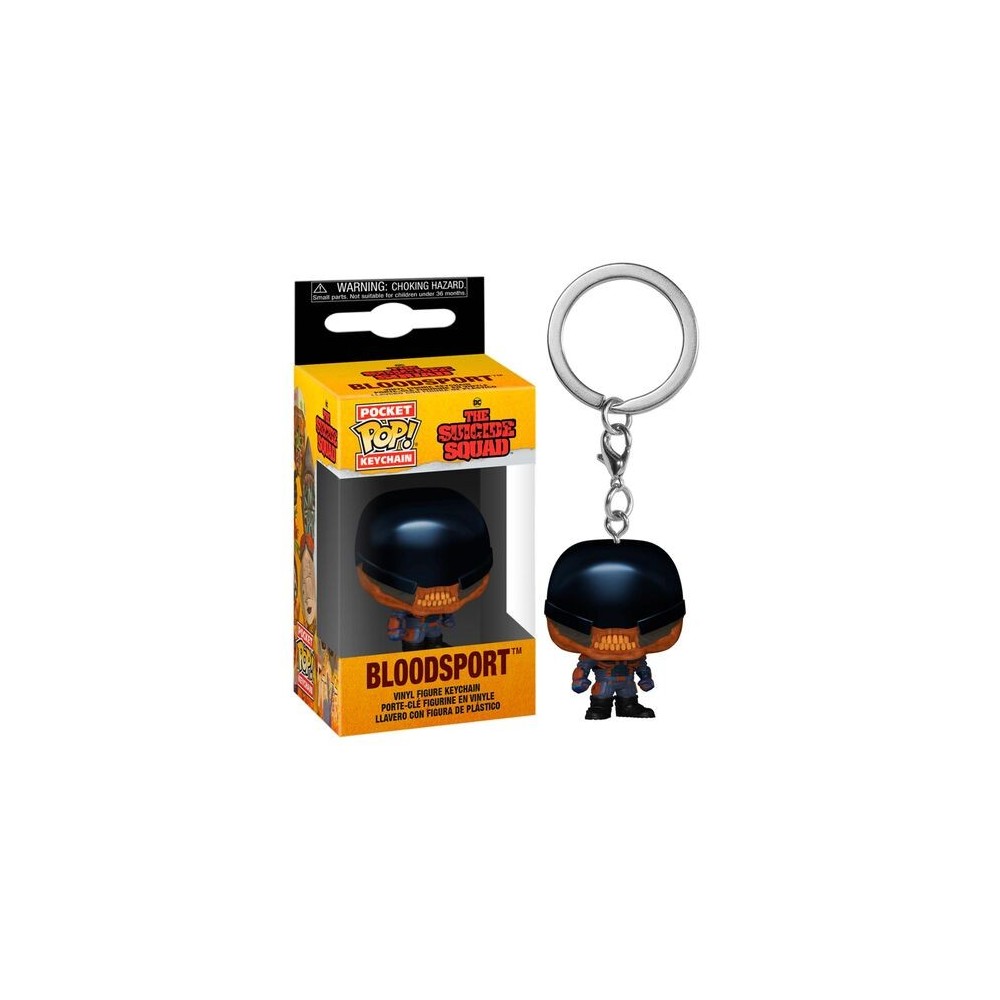 FUNKO DC THE SUICIDE SQUAD POCKET POP! BLOODSPORT KEYCHAIN