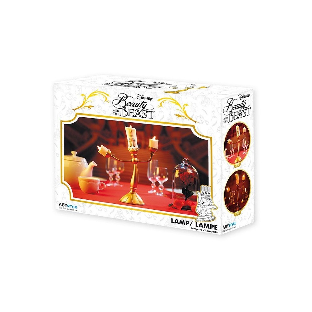 ABYSTYLE BEAUTY AND THE BEAST LUMIERE LIGHT
