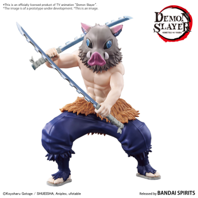 BANDAI DEMON SLAYER HASHIBIRA INOSUKE MODEL KIT ACTION FIGURE