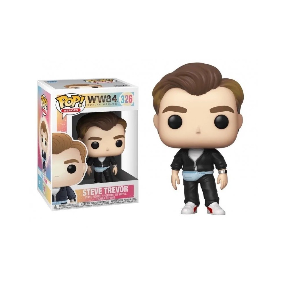 FUNKO FUNKO POP! WW84 WONDER WOMAN 326 STEVE TREVOR BOBBLE HEAD