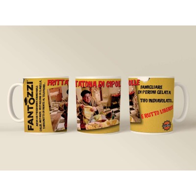INFINITE STATUE FANTOZZI FRITTATONA DI CIPOLLA CERAMIC MUG