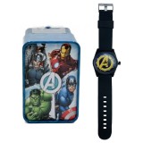 ACCUTIME WATCH MARVEL AVENGERS LOGO ANALOG WRIST WATCH