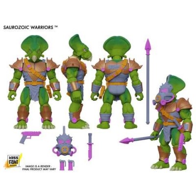 SAUROZOIC WARRIORS CERATOPSIAN GUARD ACTION FIGURE BOSS FIGHT STUDIO