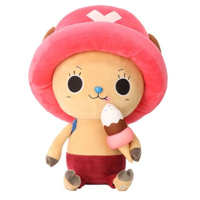 SAKAMI MERCHANDISE ONE PIECE - TONY TONY CHOPPER ICE CREAM 45CM PLUSH FIGURE