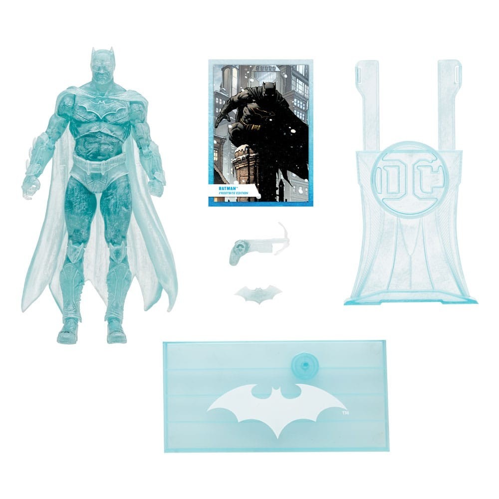 DC MULTIVERSE BATMAN FROSTBITE EDITION GOLD LABEL ACTION FIGURE MC FARLANE