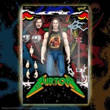 METALLICA ULTIMATES SUPERHERO POSTER CLIFF BURTON ACTION FIGURE SUPER7