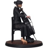 SD TOYS WEDNESDAY ADDAMS WITH CELLO AND THING STATUE FIGURE