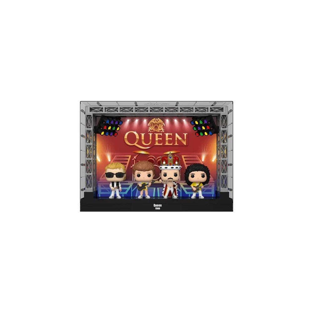 FUNKO FUNKO POP! QUEEN WEMBLEY STADIUM 4-PACK BOBBLE HEAD FIGURE